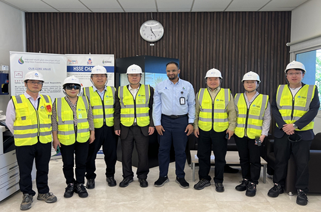  Mr. Zhao Bing, Deputy Director of Counsellors’ Office Of the State Council, went to Rabigh project to inspect and guide the work