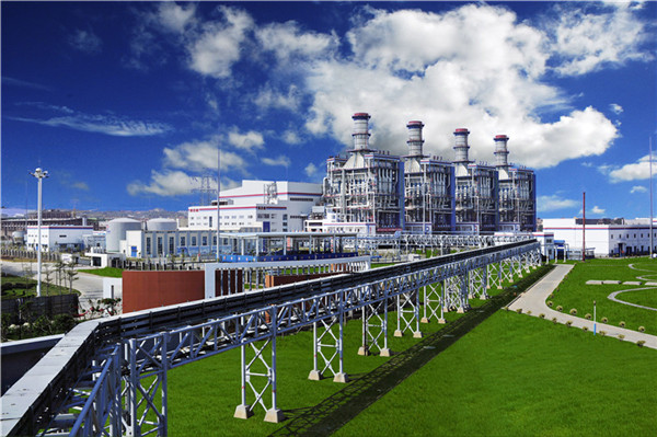 Fujian Putian combined cycle gas turbine 4×350MW power plant