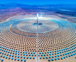 摩洛哥努奥三期150MW塔式光热电站